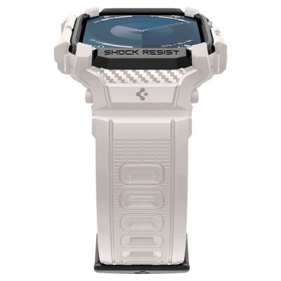 5. Pasek Spigen Rugged Armor ”Pro” na Apple Watch 10 (46 MM) - beżowy