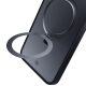21. Etui 3mk Smoke Case Mag&Stand na Apple iPhone 16 plus - przezroczyste