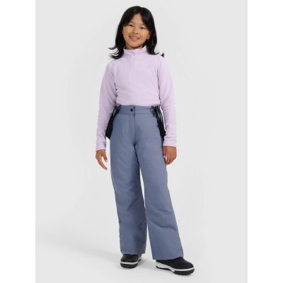 5. Bielizna termiczna polarowa (góra) dziewczęca 4F 4FJRAW25UFLEF070-51S