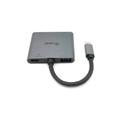 5. Equip 133484 stacja dokująca USB 3.2 Gen 1 (3.1 Gen 1) Type-C Srebrny