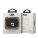 3. Etui Karl Lagerfeld Silicone Karl Head 3D na AirPods Pro cover - czarne