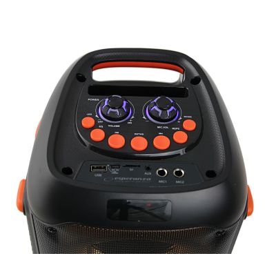 19. ESPERANZA GŁOŚNIK BT FM LED RGB KARAOKE SINGER EP156