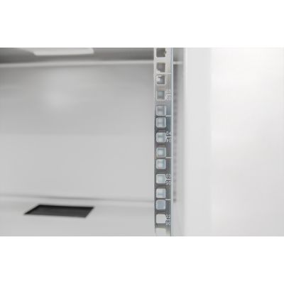 7. Digitus Szafa sieciowa wisząca 19" 12U rack 540x400, drzwi szyba, szary, niedzielona, niezłożona, 60kg