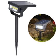 LAMPA SOLARNA REFLEKTOR WBIJANY 10LED