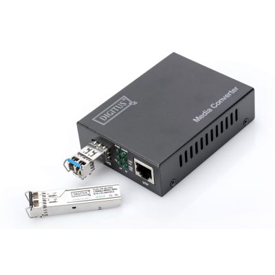 13. 10 Gigabit Mediaconverter RJ45 / SFP wspiera 1G, 2.5G, 5G i 10G