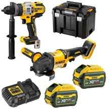 DEWALT.ZESTAW COMBO 18V DCK2016T2T (DCD999 + DCG418) 2x6,0Ah
