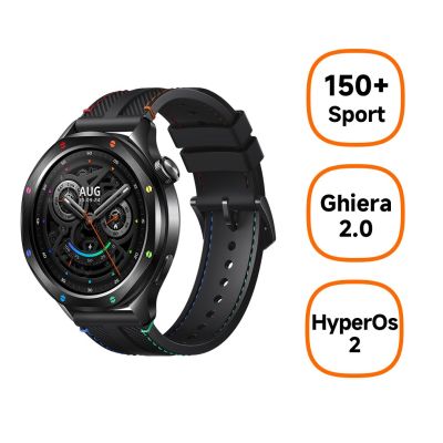 2. Smartwatch Xiaomi Watch S4 z GPS, wyświetlaczem AMOLED 1.43", wodoodporny