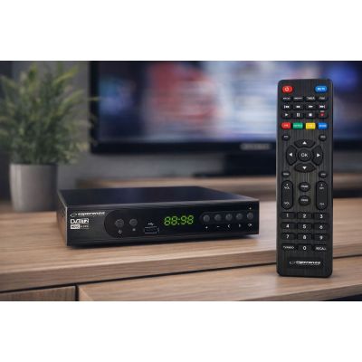 18. ESPERANZA TUNER DVB-T2 H.265/HEVC EV106R