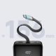 10. Powerbank Cuktech LPB252N 120 W 25000 mAh z wbudowanym kablem USB-C - szary