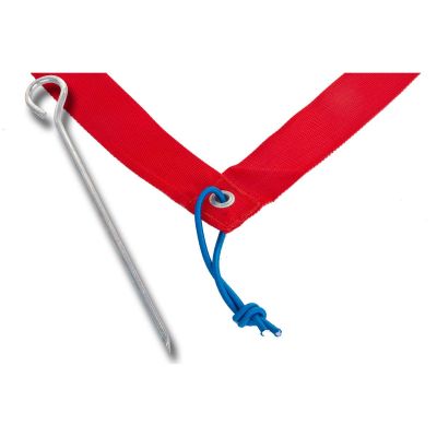 5. TAŚMA NA BOISKO PLAŻOWE-SIATKÓWKA 48m (2x8m I 2x16m) NETEX - CZERWONE