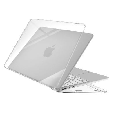 4. Etui Tech-Protect Softshell na MacBook Air 15" 2023 / 2024 / 2025 / 2026 - przezroczyste