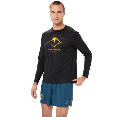 2. Koszulka Asics Fujitrail Logo LS Top M 2011C987-001