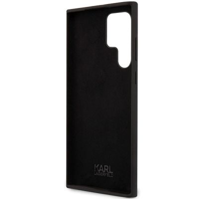 7. Etui Karl Lagerfeld Silicone Ikonik na Samsung Galaxy S24 Ultra - czarne