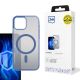 Etui 3mk Frosty MagCase Blue na Apple iPhone 15 - przezroczyste