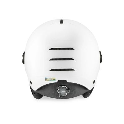 2. Kask narciarski UVEX Wanted Visor pro V white matt