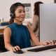 90. Słuchawki przewodowe HP Poly Mission 815 Monaural USB Wired Headset