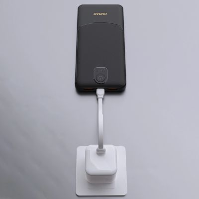 7. Powerbank Dudao K10 10000mAh  2.4A 2 x USB-A - biały