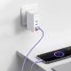 11. Baseus Crystal Shine Series kabel przewód USB do szybkiego ładowania i transferu danych USB Typ A - USB Typ C 100W 1,2m fioletowy (CAJY000405)