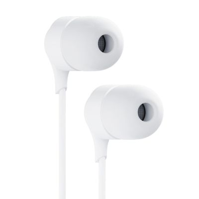 7. Słuchawki 3mk Wired Headphones przewodowe ze złączem USB-C - białe