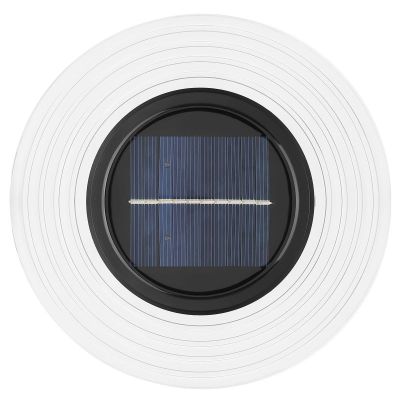 34. LAMPA SOLARNA DYSKOWA 28 LED DO WBICIA W GRUNT LUB MONTAŻU NA ŚCIANIE