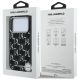 8. Etui Karl Lagerfeld IML KL Monogram MagSafe na iPhone 17 Pro - czarne