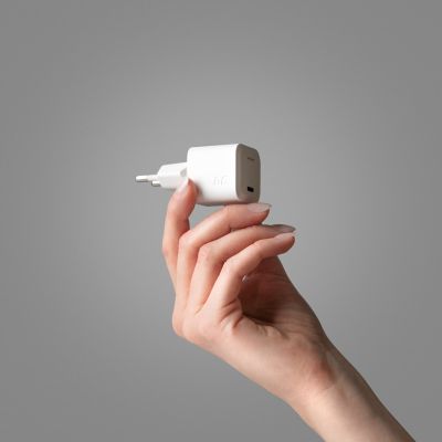 6. GREEN CELL ŁADOWARKA USB-C GAN GC POWERGAN 33W PD 3.0 QC 3.0 USB-C BIAŁA