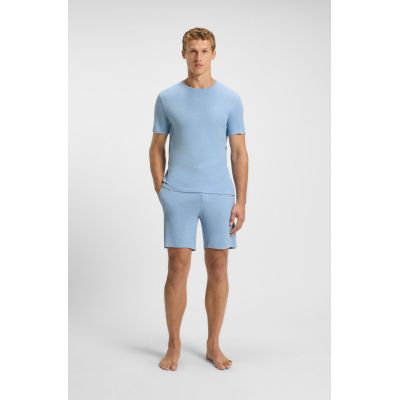 7. Koszulka Boss Rib Azzurro M 50509328-450