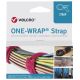 4. Velcro ONE-WRAP opaska kablowa Zwalniana opaska kablowa Polipropylen (PP), Rzep Czarny 100 szt.