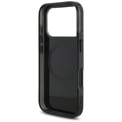 7. Etui AMG Double Layer Transparent Graphics MagSafe do iPhone 17 Pro - czarne