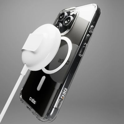 9. Etui SBS Extreme Mag D3O MagSafe do iPhone 16 Pro Max - przezroczyste