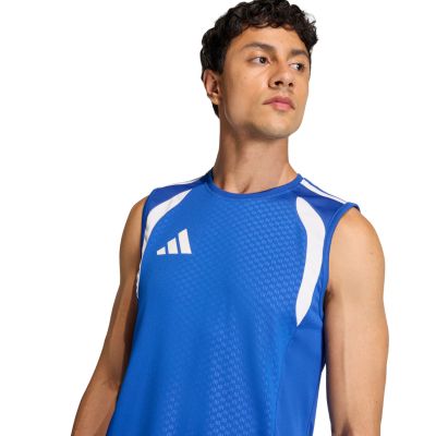 5. Koszulka męska adidas Tiro 26 Competition Sleeveless Jersey niebieska KA7613