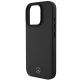 6. Etui Mercedes Textured And Plain Leather MagSafe na iPhone 16 Pro Max - czarne