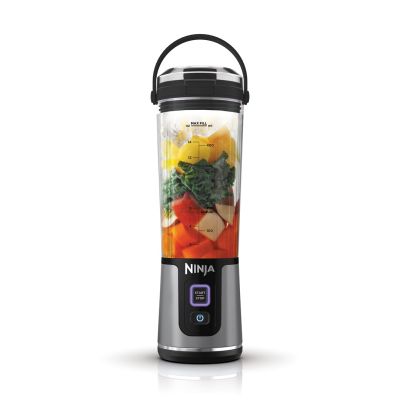 8. Przenośny blender bezprzewodowy NINJA BC151EUBK, Przenośny, Materiał słoika: wolny od BPA, Pojemność słoika 0,53 L, Kruszenie lodu, Szary