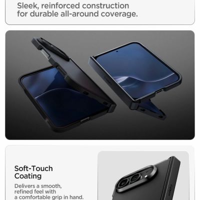 9. Etui Spigen Tough Armor T MagSafe na iPhone Duo - czarne