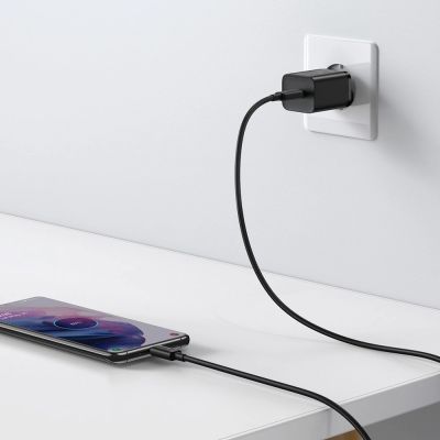 9. Baseus Super Si 1C szybka ładowarka USB Typ C 25W Power Delivery Quick Charge czarny (CCSP020101)