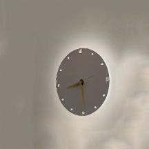 LAMP WALL TIME 24CM