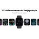 15. Smartwatch Damski GRAVITY GT18-3 Różowy Pasek Silikonowy + Granatowy Pasek