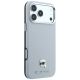 4. Etui Karl Lagerfeld Grained Karl Head Metal MagSafe na iPhone 18 Pro / 17 Pro - szare