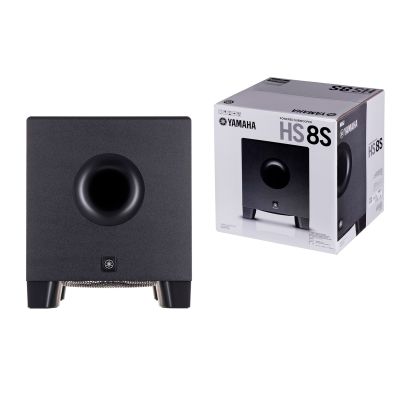 Yamaha HS8S - Aktywny 8-calowy subwoofer z systemem Bass Reflex
