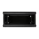 9. Extralink Szafa rack 4U 600x450 Czarna montowana na ścianie