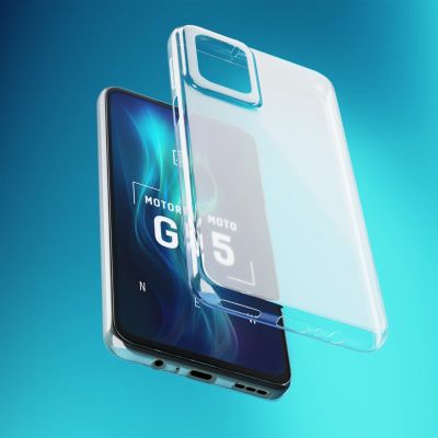 10. Etui 3mk Clear Case na Motorola Moto G55 5G - przezroczyste