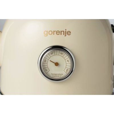 9. Czajnik elektryczny Gorenje K17CLIN Classico 1,7l (beżowy)