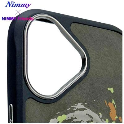 10. Etui Nimmy Wilk MagSafe do iPhone 16 - ciemnoszary