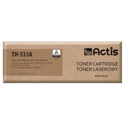 Actis TH-533A Toner (zamiennik HP 304A CC533A, Canon CRG-718M; Standard; 3000 stron; czerwony)