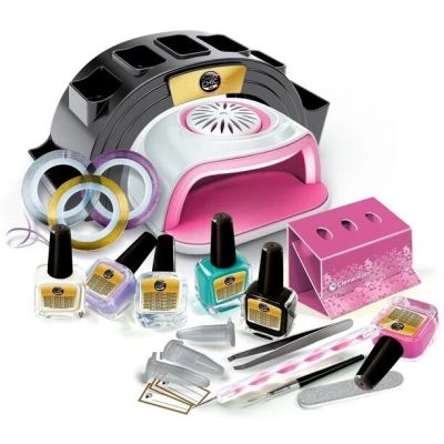 3. Zestaw Clementoni - Salon stylizacji paznokci Crazy Chic