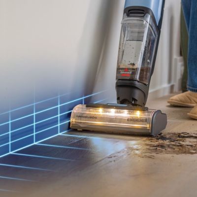 6. Bissell CrossWave EdgeFind Select Odkurzacz pionowy Prąd przemienny Suchy i Mokry Bez worka 340 W Czarny, Niebieski