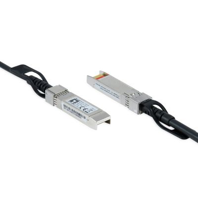 3. LevelOne DAC-0102 kabel InfiniBand / światłowodowy 2 m SFP+ Czarny