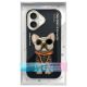 11. Etui Nimmy Glasses Cool Dog na iPhone 16 - czarne