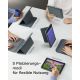 3. Klawiatura Inateck iPad 11" iPad Air 4-6 QWERTZ szary