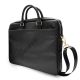2. Torba Guess Saffiano Script na laptopa 16" - czarna